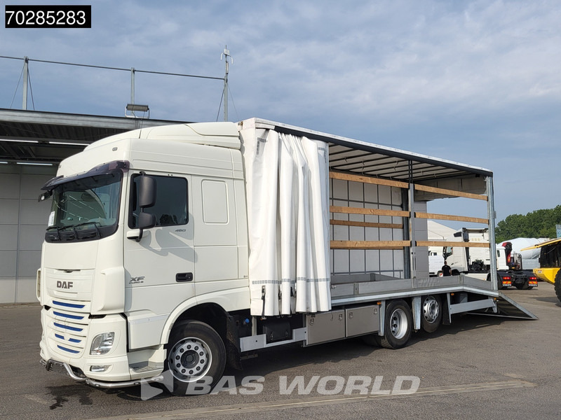 DAF XF 460 6X2 Machine Transporter hydraulic ramp Retarder Lift+Lenkasche Euro 6 - Treilerveoauto: pilt 1 DAF XF 460 6X2 Machine Transporter hydraulic ramp Retarder Lift+Lenkasche Euro 6 - Treilerveoauto: pilt 1