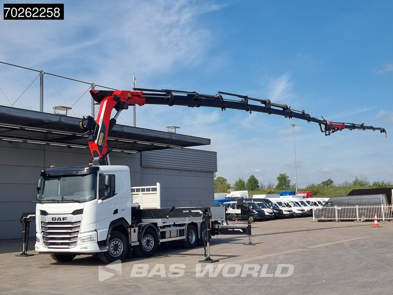 DAF XF 530 8X2 NEW Palfinger PK580 TEC Kran Crane Fly-Jib 2.5t Winch Lift+Lenkasche Retarder - Madelveok/ Platvormveok, Kraanaga veoauto: pilt 3 DAF XF 530 8X2 NEW Palfinger PK580 TEC Kran Crane Fly-Jib 2.5t Winch Lift+Lenkasche Retarder - Madelveok/ Platvormveok, Kraanaga veoauto: pilt 3