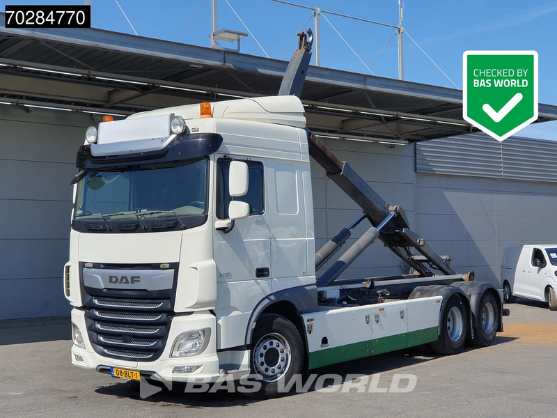 DAF XF 530 XF 6X2 NL-Truck VDL Hooklift Standklima Automatic ACC Euro 6 - Konkstõstukiga veoauto: pilt 1 DAF XF 530 XF 6X2 NL-Truck VDL Hooklift Standklima Automatic ACC Euro 6 - Konkstõstukiga veoauto: pilt 1