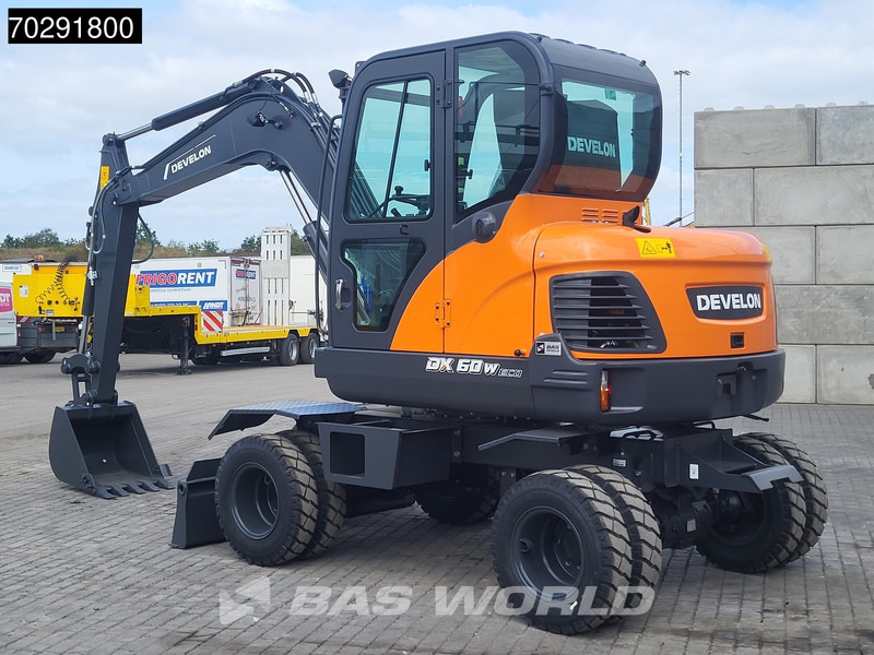 Develon DX60 WN ECO-1 A/C - Ratastel ekskavaator: pilt 3 Develon DX60 WN ECO-1 A/C - Ratastel ekskavaator: pilt 3