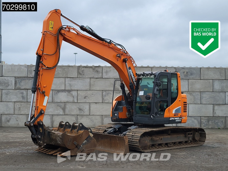 Doosan DX140 LCR-5 BLADE - 3 BUCKETS - Lintekskavaator: pilt 1 Doosan DX140 LCR-5 BLADE - 3 BUCKETS - Lintekskavaator: pilt 1