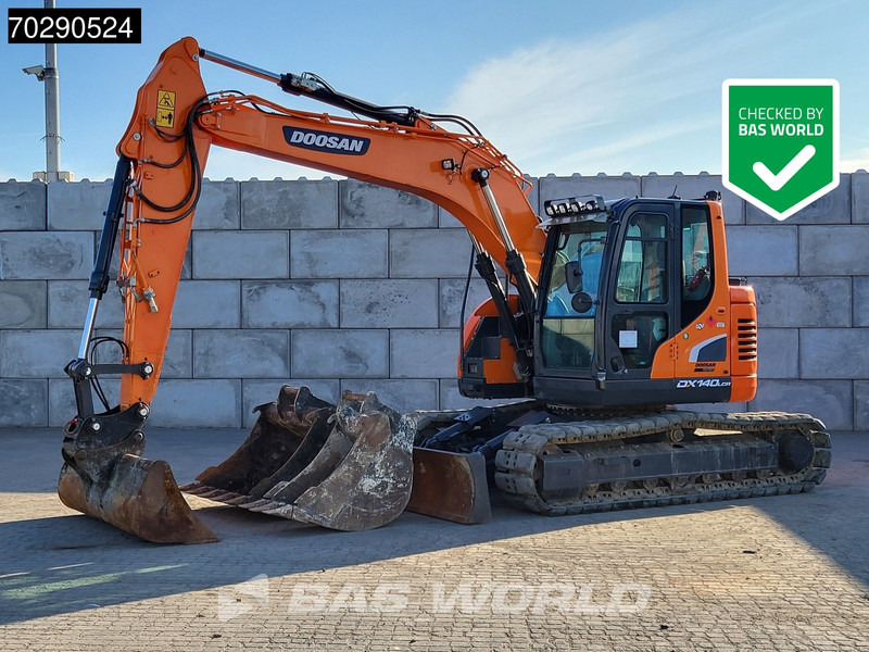 Doosan DX140 LCR-5 BLADE - 3 BUCKETS - Lintekskavaator: pilt 1 Doosan DX140 LCR-5 BLADE - 3 BUCKETS - Lintekskavaator: pilt 1