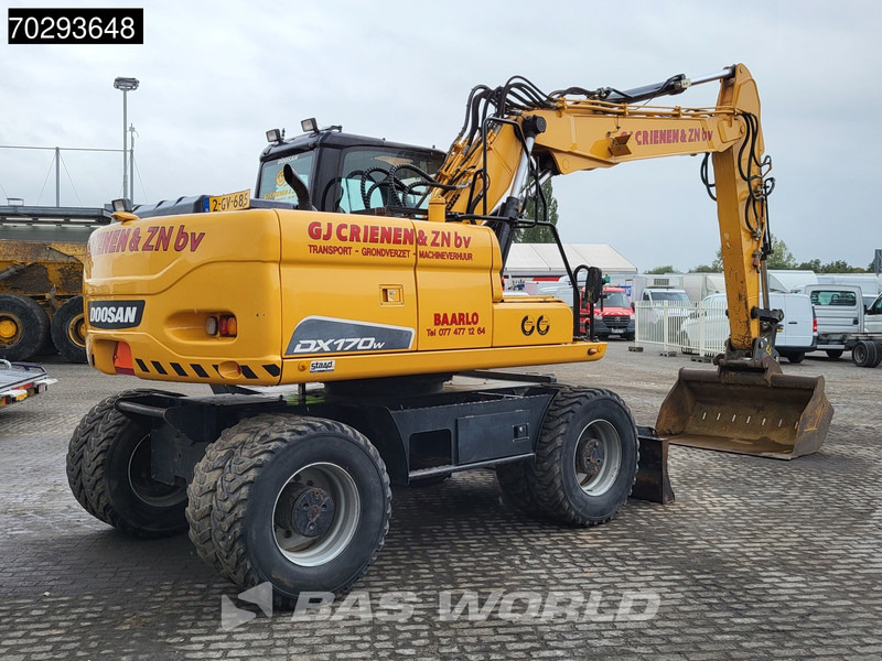 Doosan DX170 W - Ratastel ekskavaator: pilt 5 Doosan DX170 W - Ratastel ekskavaator: pilt 5