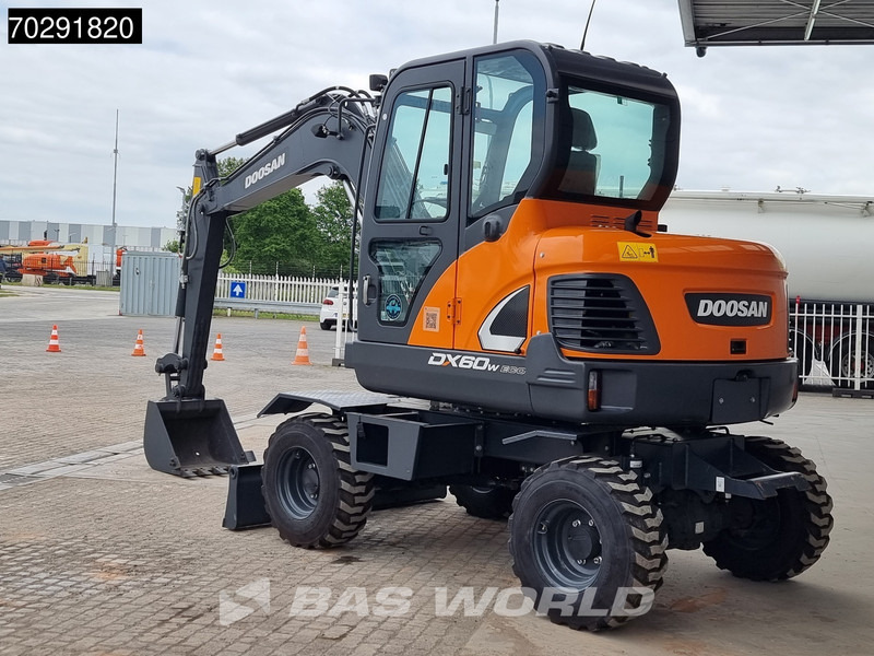 Doosan DX60W A/C - NEW UNUSED - Ratastel ekskavaator: pilt 3 Doosan DX60W A/C - NEW UNUSED - Ratastel ekskavaator: pilt 3