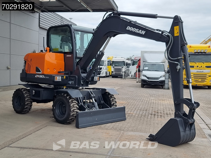 Doosan DX60W A/C - NEW UNUSED - Ratastel ekskavaator: pilt 5 Doosan DX60W A/C - NEW UNUSED - Ratastel ekskavaator: pilt 5