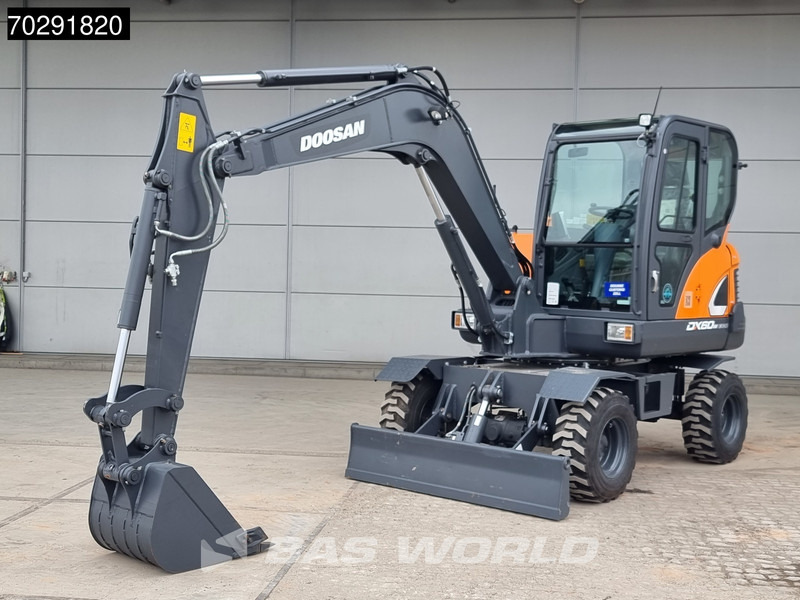 Doosan DX60W A/C - NEW UNUSED - Ratastel ekskavaator: pilt 2 Doosan DX60W A/C - NEW UNUSED - Ratastel ekskavaator: pilt 2