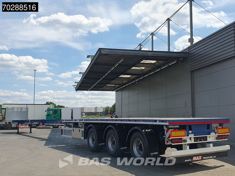 Faymonville MAX210-Z-3AA-13.60-22.5-2.54 3 axles 29M 2x extendable 3x steering axle twistlocks - Platvorm/ Madelpoolhaagis: pilt 3 Faymonville MAX210-Z-3AA-13.60-22.5-2.54 3 axles 29M 2x extendable 3x steering axle twistlocks - Platvorm/ Madelpoolhaagis: pilt 3