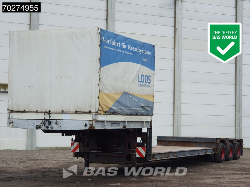 Goldhofer STZ-TL3029/80 3 axles 3xLenkachse Extendable - Madal platvormpoolhaagis: pilt 2 Goldhofer STZ-TL3029/80 3 axles 3xLenkachse Extendable - Madal platvormpoolhaagis: pilt 2