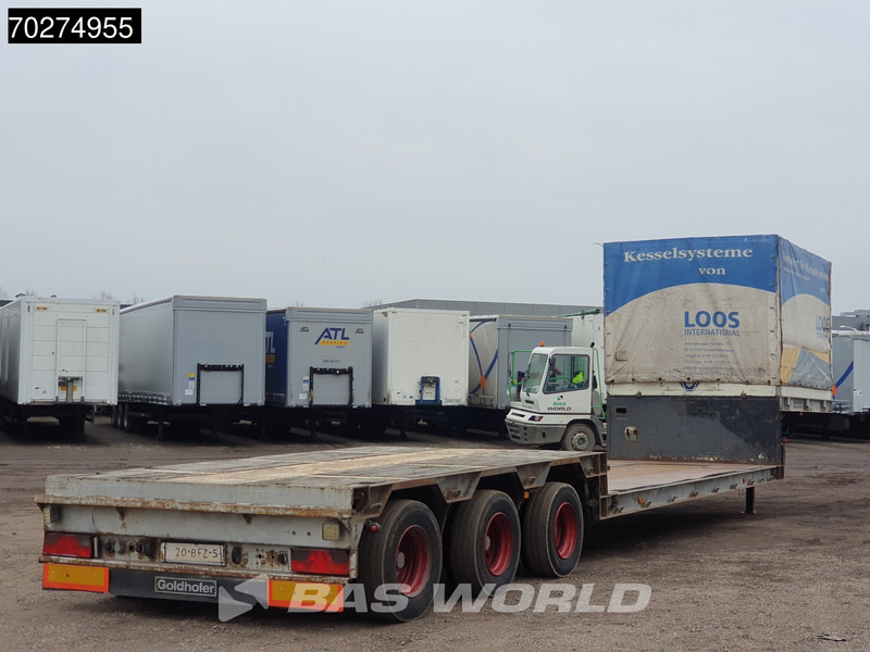 Goldhofer STZ-TL3029/80 3 axles 3xLenkachse Extendable - Madal platvormpoolhaagis: pilt 5 Goldhofer STZ-TL3029/80 3 axles 3xLenkachse Extendable - Madal platvormpoolhaagis: pilt 5