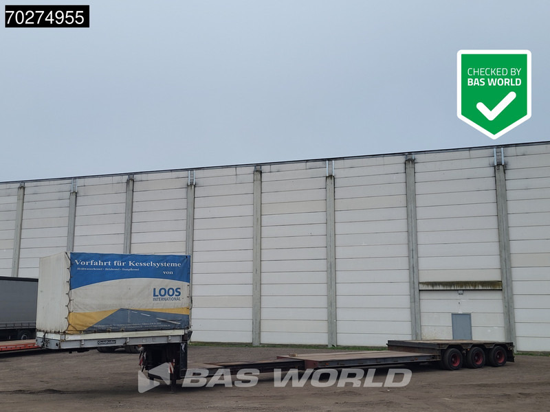Goldhofer STZ-TL3029/80 3 axles 3xLenkachse Extendable - Madal platvormpoolhaagis: pilt 1 Goldhofer STZ-TL3029/80 3 axles 3xLenkachse Extendable - Madal platvormpoolhaagis: pilt 1