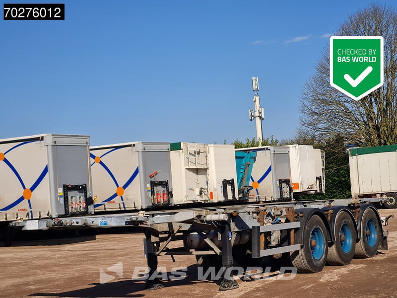 Groenewegen 30CC-14-27 Liftachse NL-Trailer 20ft. 30ft. - Konteinerveduk/ Tõstukiga poolhaagis: pilt 1 Groenewegen 30CC-14-27 Liftachse NL-Trailer 20ft. 30ft. - Konteinerveduk/ Tõstukiga poolhaagis: pilt 1