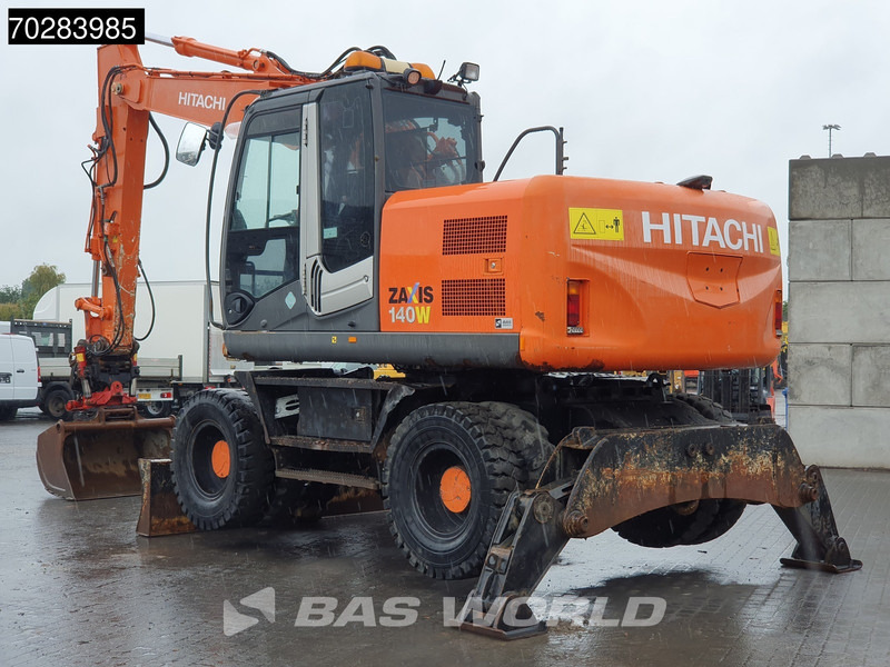 Hitachi ZX140W -3 OUTRIGGERS - ROTOTILT - Ratastel ekskavaator: pilt 2 Hitachi ZX140W -3 OUTRIGGERS - ROTOTILT - Ratastel ekskavaator: pilt 2