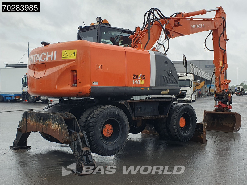 Hitachi ZX140W -3 OUTRIGGERS - ROTOTILT - Ratastel ekskavaator: pilt 5 Hitachi ZX140W -3 OUTRIGGERS - ROTOTILT - Ratastel ekskavaator: pilt 5