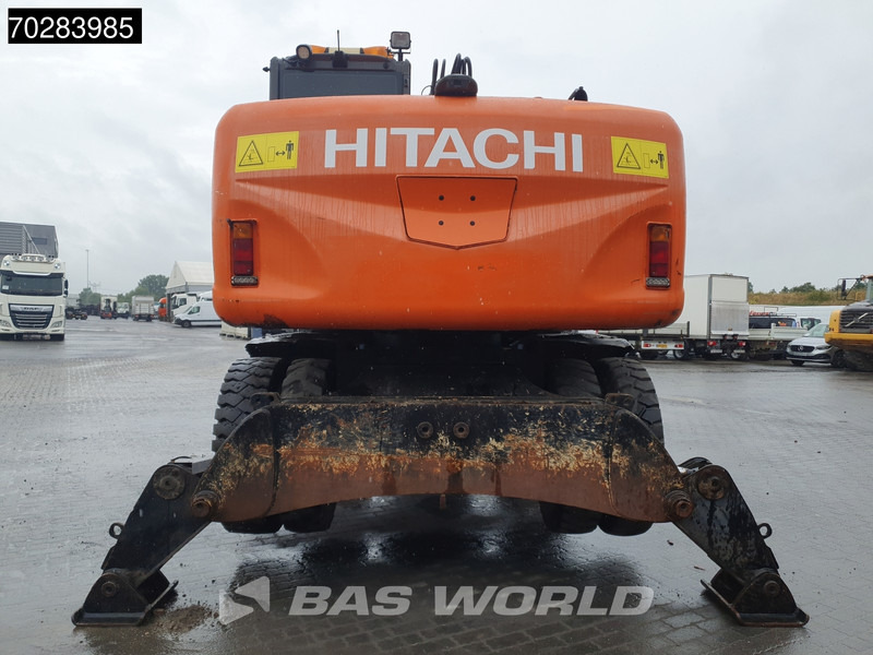 Hitachi ZX140W -3 OUTRIGGERS - ROTOTILT - Ratastel ekskavaator: pilt 3 Hitachi ZX140W -3 OUTRIGGERS - ROTOTILT - Ratastel ekskavaator: pilt 3