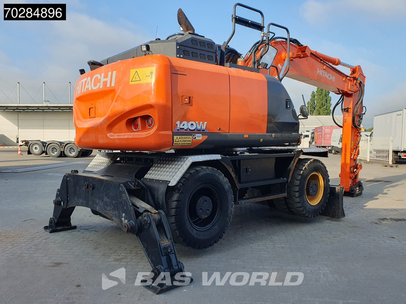 Hitachi ZX140W -6 OUTRIGGERS + BLADE - Ratastel ekskavaator: pilt 5 Hitachi ZX140W -6 OUTRIGGERS + BLADE - Ratastel ekskavaator: pilt 5