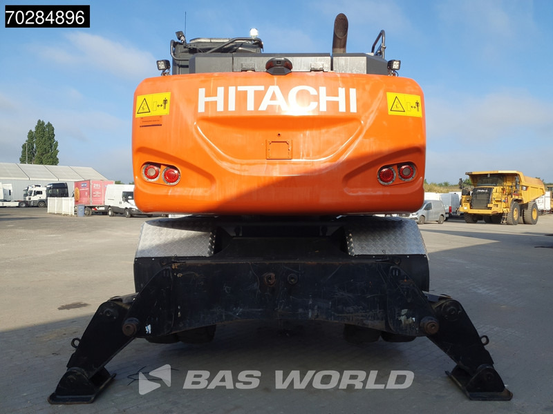 Hitachi ZX140W -6 OUTRIGGERS + BLADE - Ratastel ekskavaator: pilt 3 Hitachi ZX140W -6 OUTRIGGERS + BLADE - Ratastel ekskavaator: pilt 3