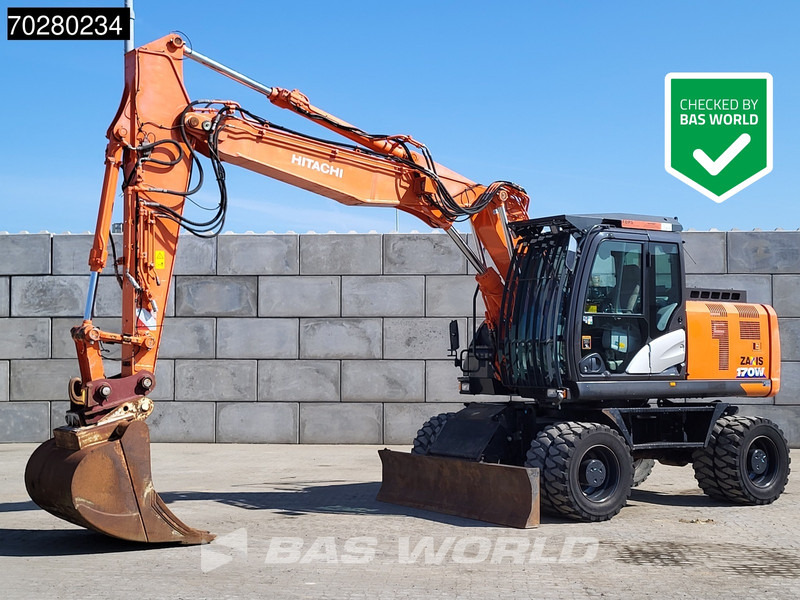 Hitachi ZX170W -6 GERMAN MACHINE - Ratastel ekskavaator: pilt 1 Hitachi ZX170W -6 GERMAN MACHINE - Ratastel ekskavaator: pilt 1