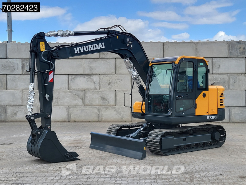 Hyundai HX80 N A/C - NEW UNUSED - Miniekskavaator: pilt 2 Hyundai HX80 N A/C - NEW UNUSED - Miniekskavaator: pilt 2