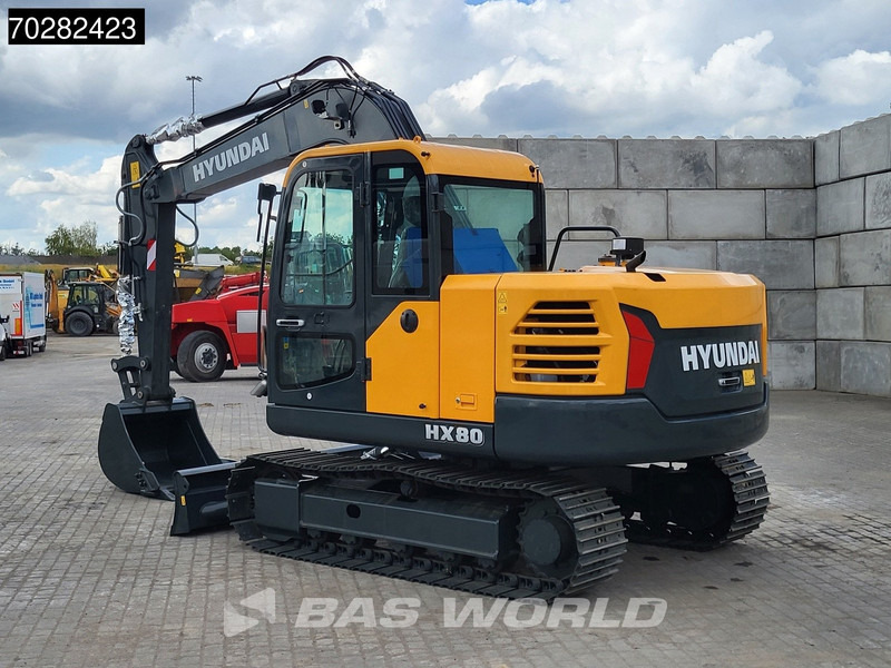 Hyundai HX80 N A/C - NEW UNUSED - Miniekskavaator: pilt 3 Hyundai HX80 N A/C - NEW UNUSED - Miniekskavaator: pilt 3