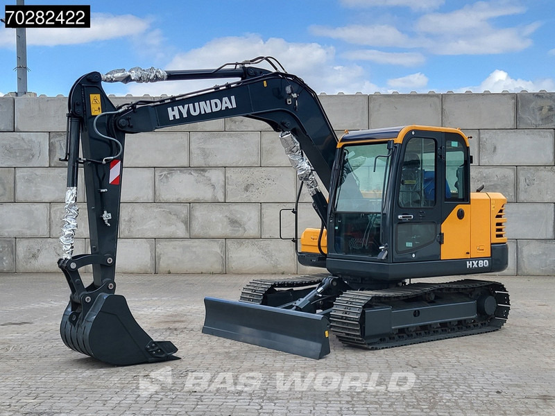 Hyundai HX80 N A/C - NEW UNUSED - Miniekskavaator: pilt 2 Hyundai HX80 N A/C - NEW UNUSED - Miniekskavaator: pilt 2