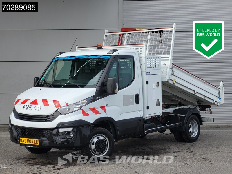 Iveco Daily 35C16 Kipper met Kraan Dubbellucht 3,5t Trekhaak Airco Cruise Camera Euro6 Crane Kran Kranwagen 2m3 A/C Towbar Cruise control - Tarbesõiduk kallur: pilt 1 Iveco Daily 35C16 Kipper met Kraan Dubbellucht 3,5t Trekhaak Airco Cruise Camera Euro6 Crane Kran Kranwagen 2m3 A/C Towbar Cruise control - Tarbesõiduk kallur: pilt 1