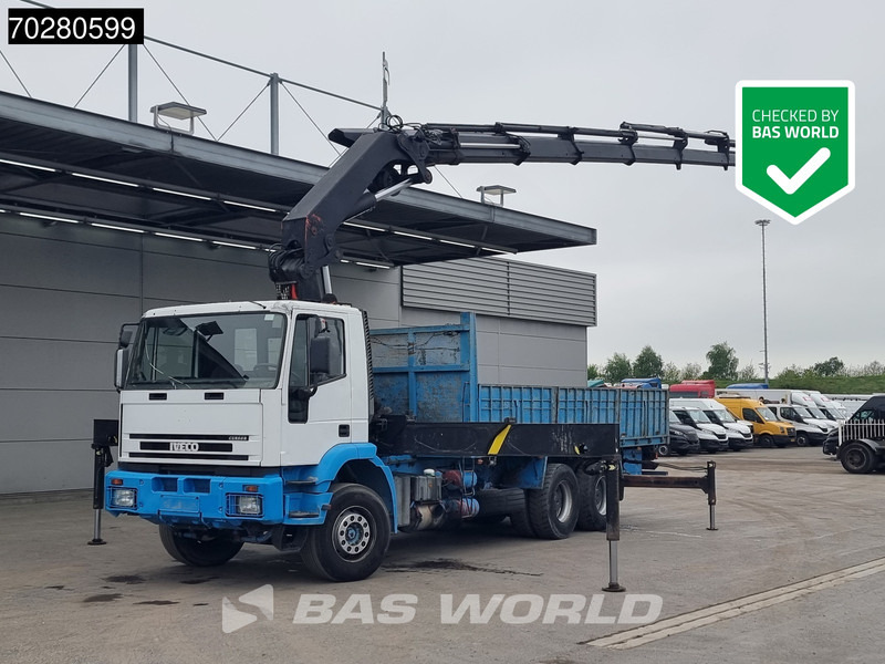 Iveco EuroTrakker 310 6X4 Palfinger PK36002 Kran Crane Manual Big-Axle Euro 3 - Madelveok/ Platvormveok, Kraanaga veoauto: pilt 1 Iveco EuroTrakker 310 6X4 Palfinger PK36002 Kran Crane Manual Big-Axle Euro 3 - Madelveok/ Platvormveok, Kraanaga veoauto: pilt 1