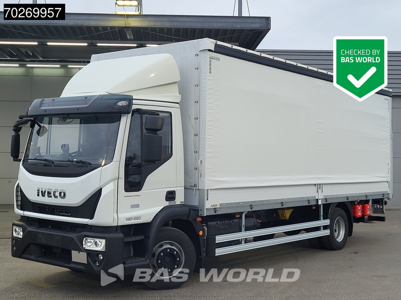 Iveco Eurocargo 140E250 4X2 NEW 14tonner ACC Ladebordwand Automatic Euro 6 - Tent veoauto: pilt 1 Iveco Eurocargo 140E250 4X2 NEW 14tonner ACC Ladebordwand Automatic Euro 6 - Tent veoauto: pilt 1