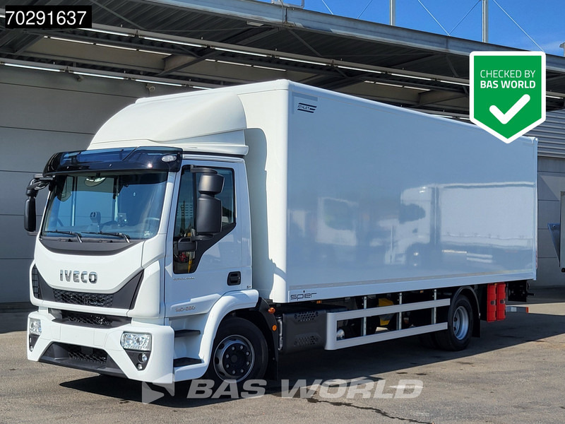 Iveco Eurocargo 140E280 4X2 New! 1500kg Ladebordwand Navi ACC Automatic Euro 6 - Kasti veoauto: pilt 1 Iveco Eurocargo 140E280 4X2 New! 1500kg Ladebordwand Navi ACC Automatic Euro 6 - Kasti veoauto: pilt 1