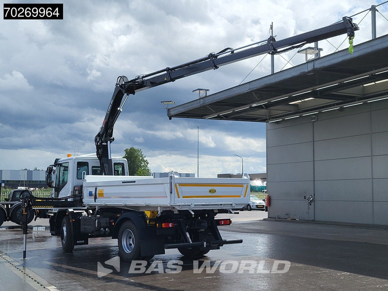 Iveco Eurocargo 160E280 4X2 NEW! Hiab XHIDUO092E-3 Kran Crane 6m3 3-way Tipper ACC - Kallurauto, Kraanaga veoauto: pilt 2 Iveco Eurocargo 160E280 4X2 NEW! Hiab XHIDUO092E-3 Kran Crane 6m3 3-way Tipper ACC - Kallurauto, Kraanaga veoauto: pilt 2
