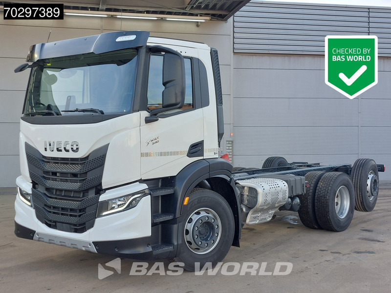 Iveco S-Way 340 6X2 NEW! Chassis Lift- Steering axle ON Automatic - Kabiinišassiiga veoauto: pilt 1 Iveco S-Way 340 6X2 NEW! Chassis Lift- Steering axle ON Automatic - Kabiinišassiiga veoauto: pilt 1