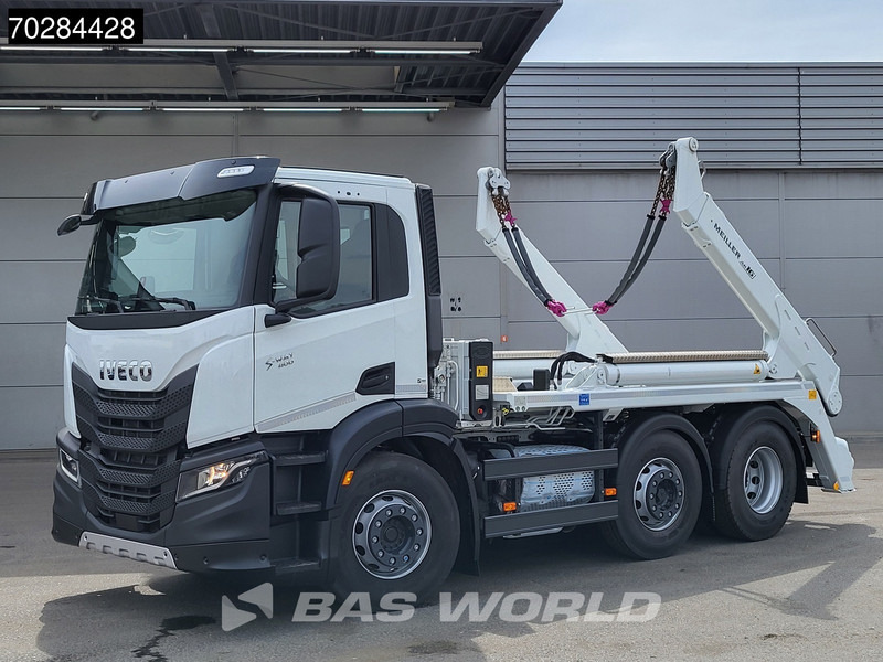 Iveco S-Way 400 6X2 NEW! Meiller AK 16MT Retarder Steering axle ACC Euro 6 - Nöörtõstukiga veoauto: pilt 3 Iveco S-Way 400 6X2 NEW! Meiller AK 16MT Retarder Steering axle ACC Euro 6 - Nöörtõstukiga veoauto: pilt 3