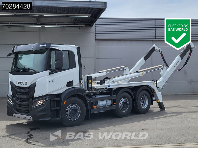 Iveco S-Way 400 6X2 NEW! Meiller AK 16MT Retarder Steering axle ACC Euro 6 - Nöörtõstukiga veoauto: pilt 1 Iveco S-Way 400 6X2 NEW! Meiller AK 16MT Retarder Steering axle ACC Euro 6 - Nöörtõstukiga veoauto: pilt 1