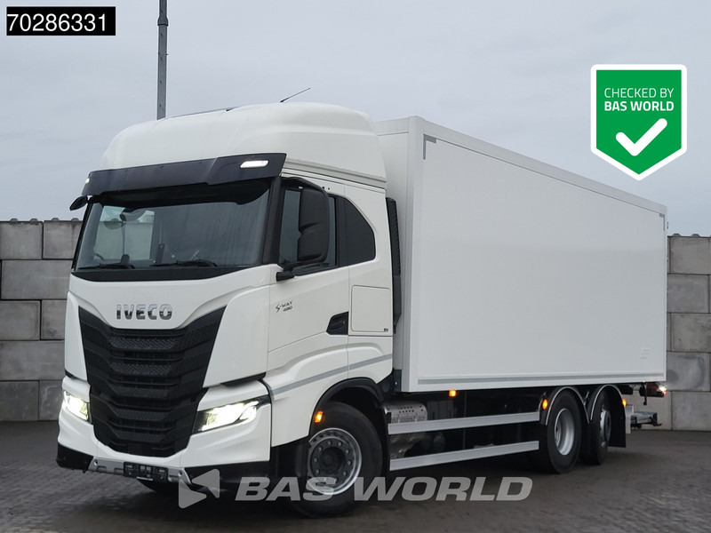 Iveco S-Way 490 6X2 2000kg Ladebordwand Lift/Steering Axle Automatic Navi ACC Euro 6 - Kasti veoauto: pilt 1 Iveco S-Way 490 6X2 2000kg Ladebordwand Lift/Steering Axle Automatic Navi ACC Euro 6 - Kasti veoauto: pilt 1