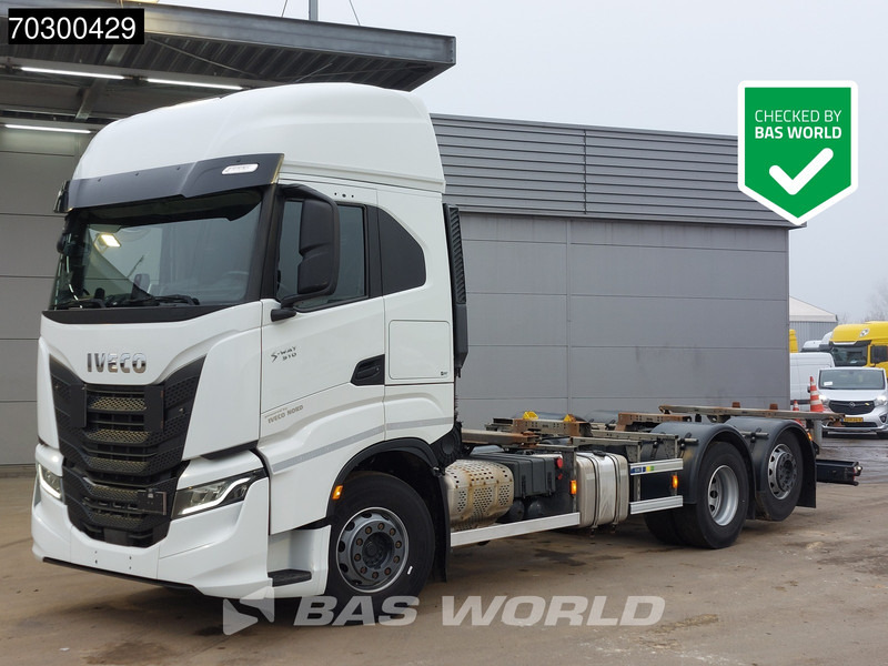 Iveco S-Way 510 6X2 BDF Retarder Air suspension Lift-Axle Automatic Euro 6 - Konteinerveduk/ Tõstukiga veoauto: pilt 1 Iveco S-Way 510 6X2 BDF Retarder Air suspension Lift-Axle Automatic Euro 6 - Konteinerveduk/ Tõstukiga veoauto: pilt 1