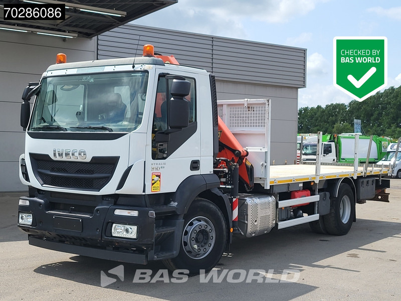Iveco Stralis 310 4X2 Full Steel Palfinger PK12002-EH A Remote Euro 6 - Madelveok/ Platvormveok, Kraanaga veoauto: pilt 1 Iveco Stralis 310 4X2 Full Steel Palfinger PK12002-EH A Remote Euro 6 - Madelveok/ Platvormveok, Kraanaga veoauto: pilt 1