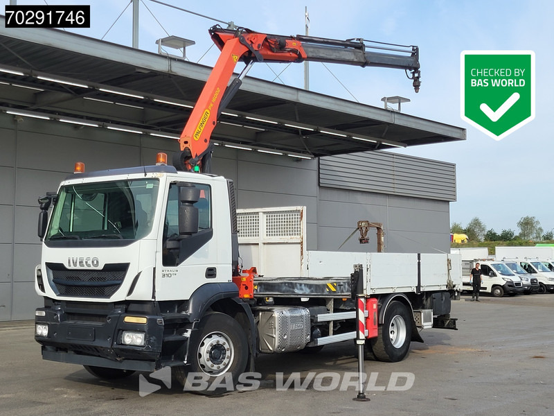Iveco Stralis 310 4X2 Palfinger PK16002 Crane 5th+6th function Rotator Steelsuspension - Madelveok/ Platvormveok, Kraanaga veoauto: pilt 1 Iveco Stralis 310 4X2 Palfinger PK16002 Crane 5th+6th function Rotator Steelsuspension - Madelveok/ Platvormveok, Kraanaga veoauto: pilt 1