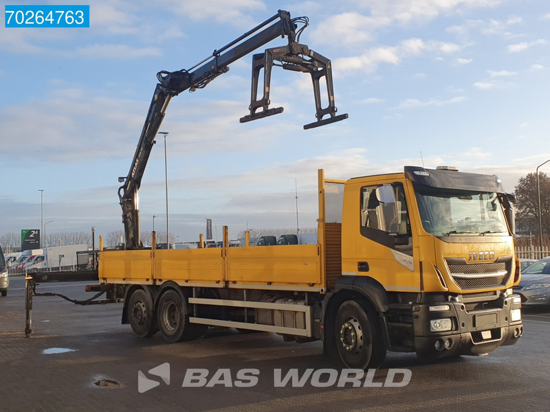 Iveco Stralis 310 6X2 RHD! Atlas 135.2VE-A11 Crane Lift-Lenkachse ACC Euro 6 - Madelveok/ Platvormveok, Kraanaga veoauto: pilt 3 Iveco Stralis 310 6X2 RHD! Atlas 135.2VE-A11 Crane Lift-Lenkachse ACC Euro 6 - Madelveok/ Platvormveok, Kraanaga veoauto: pilt 3