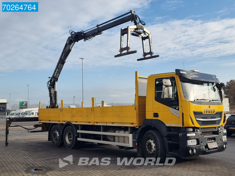 Iveco Stralis 310 6X2 RHD! Atlas 135.2VE-A11 Crane Lift-lenkachse ACC Euro 6 - Madelveok/ Platvormveok, Kraanaga veoauto: pilt 3 Iveco Stralis 310 6X2 RHD! Atlas 135.2VE-A11 Crane Lift-lenkachse ACC Euro 6 - Madelveok/ Platvormveok, Kraanaga veoauto: pilt 3