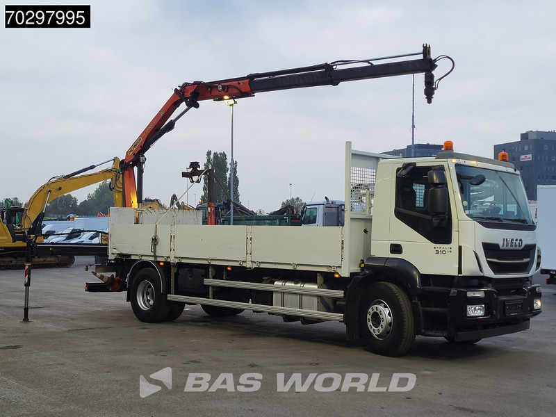 Iveco Stralis 310 Stralis 4X2 Palfinger PK12002 Crane Kran rotator Steelsuspension Automatic Euro 6 - Madelveok/ Platvormveok, Kraanaga veoauto: pilt 3 Iveco Stralis 310 Stralis 4X2 Palfinger PK12002 Crane Kran rotator Steelsuspension Automatic Euro 6 - Madelveok/ Platvormveok, Kraanaga veoauto: pilt 3