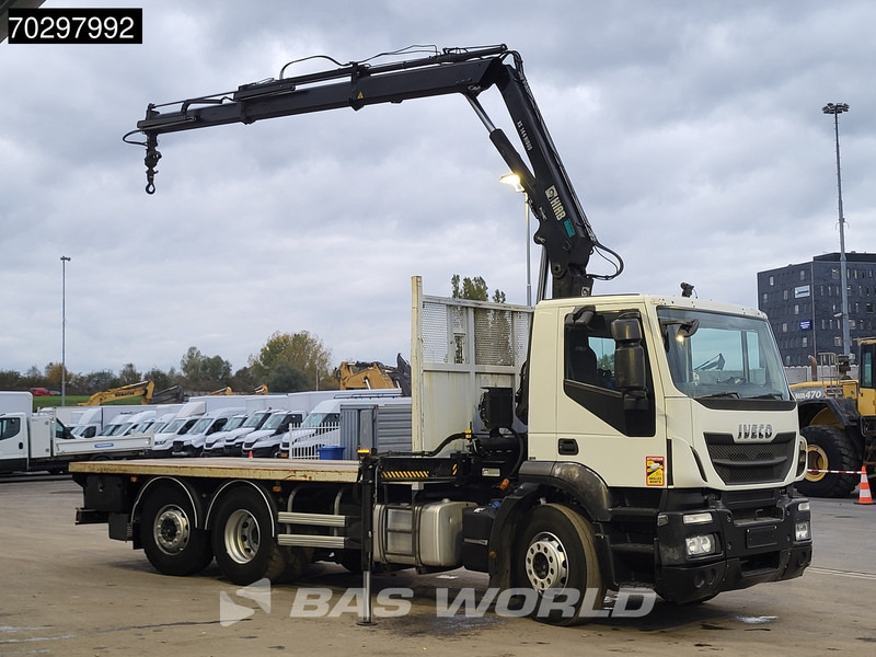 Iveco Stralis 310 Stralis 6X2 HIAB 144 BS-2 Crane Kran Lift+Steering-Axle Manual Euro 5 - Madelveok/ Platvormveok, Kraanaga veoauto: pilt 3 Iveco Stralis 310 Stralis 6X2 HIAB 144 BS-2 Crane Kran Lift+Steering-Axle Manual Euro 5 - Madelveok/ Platvormveok, Kraanaga veoauto: pilt 3