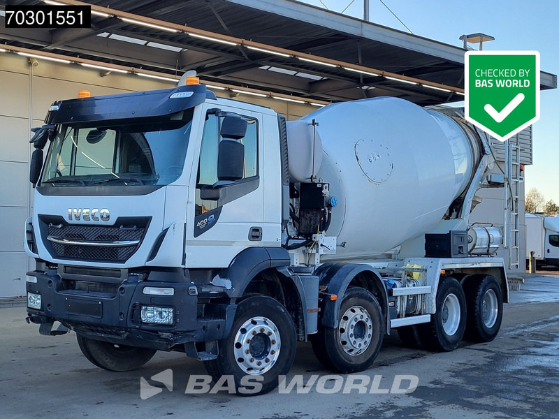 Iveco Stralis 400 8X4 9m3 Stetter mixer Steelsuspension Big-Axle Automatic Euro 6 - Autobetoonisegisti: pilt 1 Iveco Stralis 400 8X4 9m3 Stetter mixer Steelsuspension Big-Axle Automatic Euro 6 - Autobetoonisegisti: pilt 1