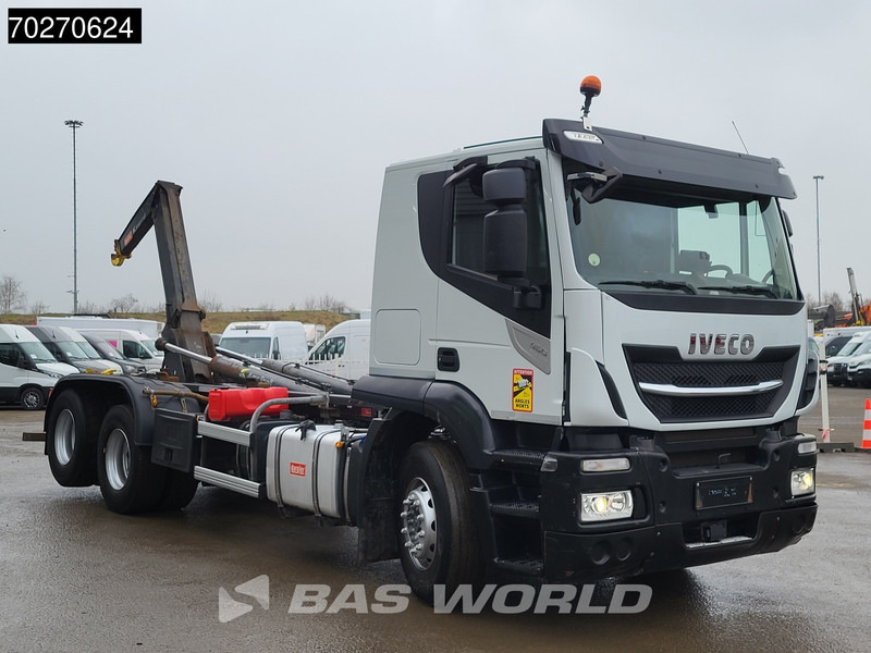 Iveco Stralis 460 6X2 20tons Marrel hooklift Lift Axle ACC Euro 6 - Konkstõstukiga veoauto: pilt 3 Iveco Stralis 460 6X2 20tons Marrel hooklift Lift Axle ACC Euro 6 - Konkstõstukiga veoauto: pilt 3