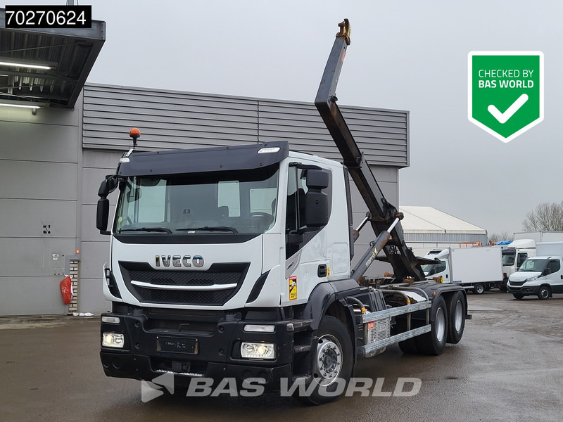 Iveco Stralis 460 6X2 20tons Marrel hooklift Lift Axle ACC Euro 6 - Konkstõstukiga veoauto: pilt 1 Iveco Stralis 460 6X2 20tons Marrel hooklift Lift Axle ACC Euro 6 - Konkstõstukiga veoauto: pilt 1
