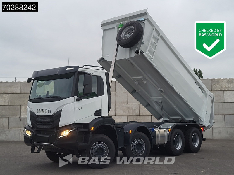 Iveco T-Way 450 8X4 New! 20m3 Cantoni & C. Tipper Steelsuspension Big-Axle Automatic Euro 6 - Kallurauto: pilt 1 Iveco T-Way 450 8X4 New! 20m3 Cantoni & C. Tipper Steelsuspension Big-Axle Automatic Euro 6 - Kallurauto: pilt 1