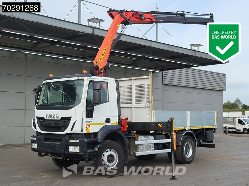 Iveco Trakker 310 4X2 Palfinger PK14002 EH Crane Kran Rotator Steelsuspension Big-Axle Manual Euro 6 - Madelveok/ Platvormveok, Kraanaga veoauto: pilt 1 Iveco Trakker 310 4X2 Palfinger PK14002 EH Crane Kran Rotator Steelsuspension Big-Axle Manual Euro 6 - Madelveok/ Platvormveok, Kraanaga veoauto: pilt 1