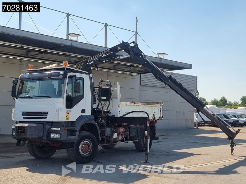 Iveco Trakker 310 4X4 Atlas 145.2-A2 Kran Crane 4x4 Big axle 6m3 3 sided tipper Euro 4 - Kallurauto, Kraanaga veoauto: pilt 5 Iveco Trakker 310 4X4 Atlas 145.2-A2 Kran Crane 4x4 Big axle 6m3 3 sided tipper Euro 4 - Kallurauto, Kraanaga veoauto: pilt 5