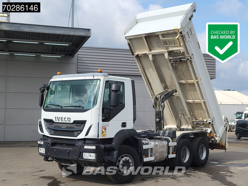 Iveco Trakker 360 6X4 10m3 2-Sided Tipper Steelsuspension Big-Axle Automatic Euro 6 - Kallurauto: pilt 1 Iveco Trakker 360 6X4 10m3 2-Sided Tipper Steelsuspension Big-Axle Automatic Euro 6 - Kallurauto: pilt 1