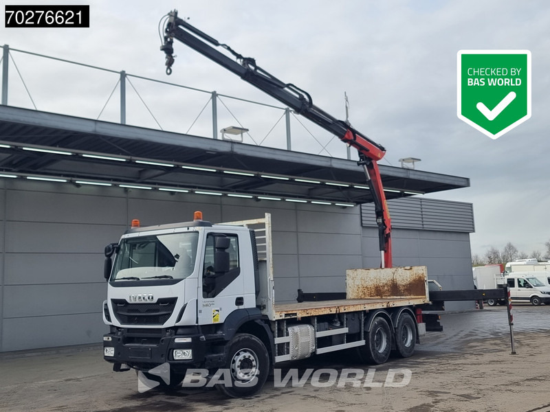 Iveco Trakker 360 6X4 Palfinger PK17.001 SLD Remote Steelsuspension Big-Axle - Madelveok/ Platvormveok, Kraanaga veoauto: pilt 1 Iveco Trakker 360 6X4 Palfinger PK17.001 SLD Remote Steelsuspension Big-Axle - Madelveok/ Platvormveok, Kraanaga veoauto: pilt 1