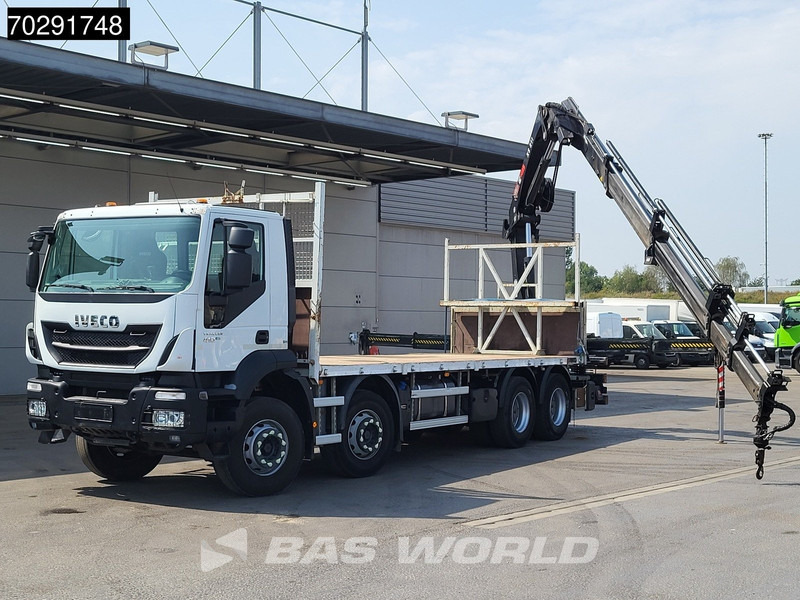 Iveco Trakker 410 8X4 HIAB 211 EP-4 HIDUO Crane Steelsuspension Euro 6 - Madelveok/ Platvormveok, Kraanaga veoauto: pilt 3 Iveco Trakker 410 8X4 HIAB 211 EP-4 HIDUO Crane Steelsuspension Euro 6 - Madelveok/ Platvormveok, Kraanaga veoauto: pilt 3