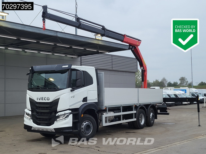 Iveco X-Way 420 6X2 UNUSED Palfinger PK19001 SLD5 Crane Lift+steering-Axle ACC Euro 6 - Madelveok/ Platvormveok, Kraanaga veoauto: pilt 1 Iveco X-Way 420 6X2 UNUSED Palfinger PK19001 SLD5 Crane Lift+steering-Axle ACC Euro 6 - Madelveok/ Platvormveok, Kraanaga veoauto: pilt 1